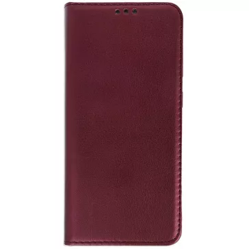   Samsung Galaxy A16 4G / A16 5G SM-A165F / A166B, Oldalra nyíló tok, stand, Magnet Book, bordó