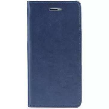   Samsung Galaxy A16 4G / A16 5G SM-A165F / A166B, Oldalra nyíló tok, stand, Magnet Book, sötétkék