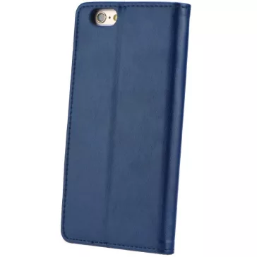   Samsung Galaxy A16 4G / A16 5G SM-A165F / A166B, Oldalra nyíló tok, stand, Magnet Book, sötétkék