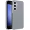 Samsung Galaxy A16 4G / A16 5G SM-A165F / A166B, Szilikon tok, mikrofiber plüss belső, Candy Case, szürke