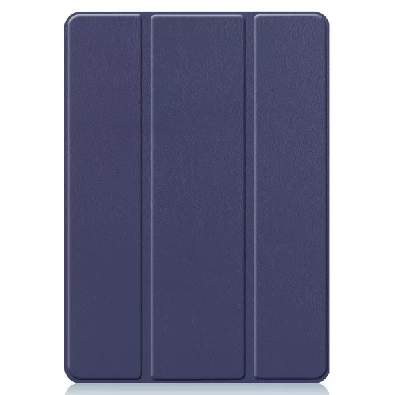 Xiaomi Pad 6 (11.0) / Pad 6 Pro (11.0), mappa tok, érintőceruza tartó, érintőceruza nélkül, Trifold, Wooze Trifold Pencil Holder, sötétkék