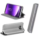 Samsung Galaxy A36 5G SM-A366B, Oldalra nyíló tok, stand, Forcell Elegance, szürke