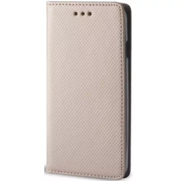   Samsung Galaxy A06 SM-A065F, Oldalra nyíló tok, stand, Smart Magnet, arany