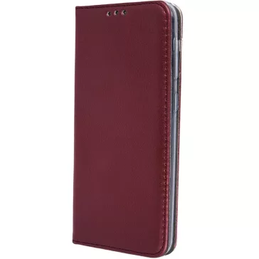   Samsung Galaxy A06 SM-A065F, Oldalra nyíló tok, stand, Magnet Book, bordó