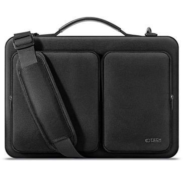   Laptop táska, 15 - 16" készülékhez, vállpánttal, TP Defender Bag, fekete