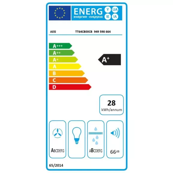 AEG TT64CB00CB Beépíthető indukciós főzőlap beépített elszívóval