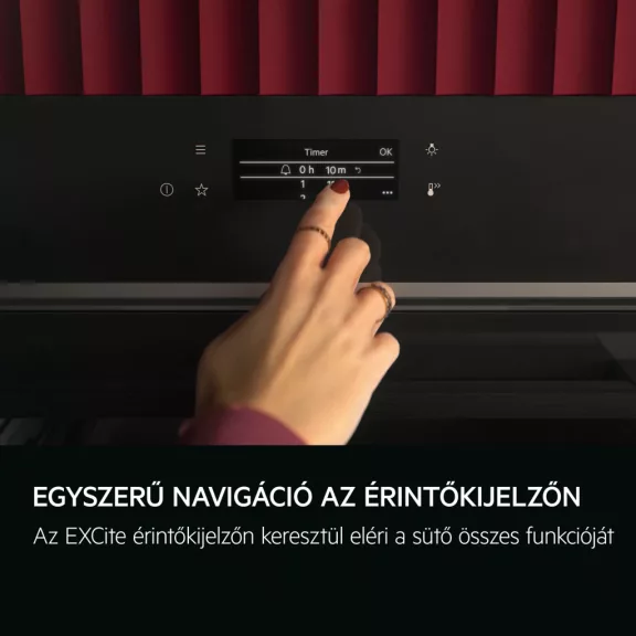 AEG TU5PB43APB Beépíthető sütő