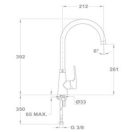 Teka Vita 915 24.915.02.00 mosogató csaptelep 249150200