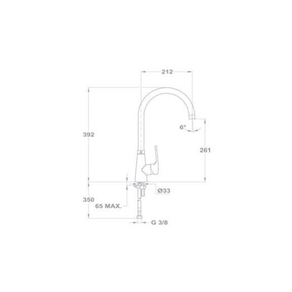 Teka Vita 915 24.915.02.00 mosogató csaptelep 249150200