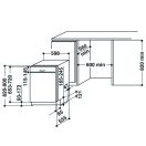 Whirlpool WBO 3O33 PL X Beépíthető mosogatógép