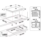 Whirlpool WB S4360 CPNE Beépíthető indukciós főzőlap