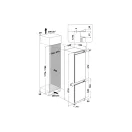 Whirlpool WHC18D011A2 Beépíthető alulfagyasztós hűtőszekrény