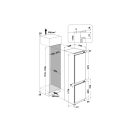 Whirlpool WHC18D051A1 Beépíthető alulfagyasztós hűtőszekrény