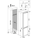 Whirlpool WHC20 T593 P Beépíthető hűtőszekrény