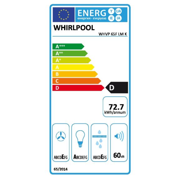 Whirlpool WHVP 65F LM K Páraelszívó