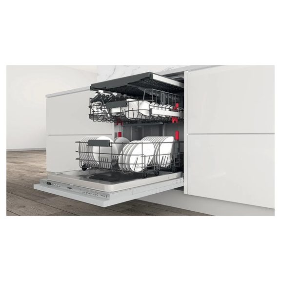 Whirlpool WIC 3C34 PFE S Beépíthető mosogatógép