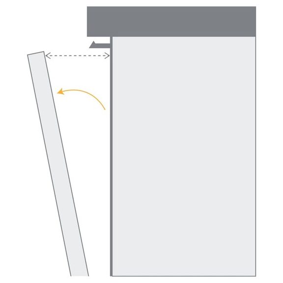 Whirlpool WIC 3C34 PFE S Beépíthető mosogatógép