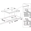 Whirlpool WL S5360 BF/W Beépíthető elektromos főzőlap