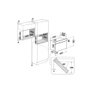 Whirlpool WMN14BB Beépíthető mikrohullámú sütő