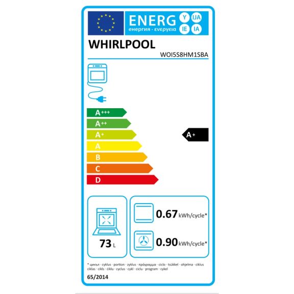 Whirlpool WOI5S8HM1SBA Beépíthető sütő