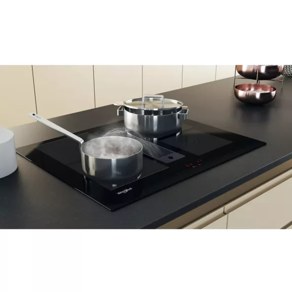 Whirlpool WVH 1065B F KIT beépíthető indukciós főzőlap beépített páraelszívóval Whirlpool WVH 1065B F KIT beépíthető indukciós főzőlap beépített páraelszívóval