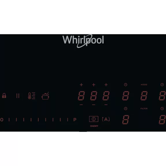 Whirlpool WVH 92 K/1 Beépíthető indukciós főzőlap beépített páraelszívóval Whirlpool WVH 92 K/1 Beépíthető indukciós főzőlap beépített páraelszívóval