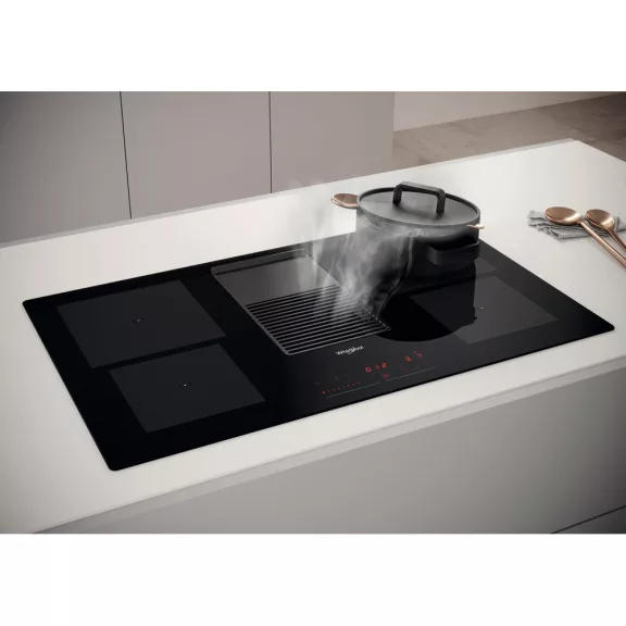 Whirlpool WVH 92 K/1 Beépíthető indukciós főzőlap beépített páraelszívóval Whirlpool WVH 92 K/1 Beépíthető indukciós főzőlap beépített páraelszívóval