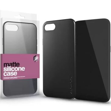   T Phone 5G, Szilikon tok, ultravékony, matt, Xprotector Matte, fekete