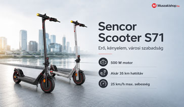 Sencor Scooter S71 Elektromos roller ismertető